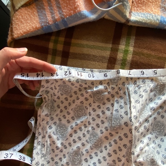 Alfani White patterned 2-piece Pajama set Size XS - Picture 6 of 7